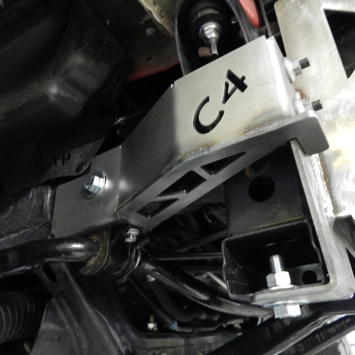 C4 Fabrication Tacoma Front Bumper Frame Support Brackets / 2nd & 3rd Gen / 2005-2024 by C4 Fabrication