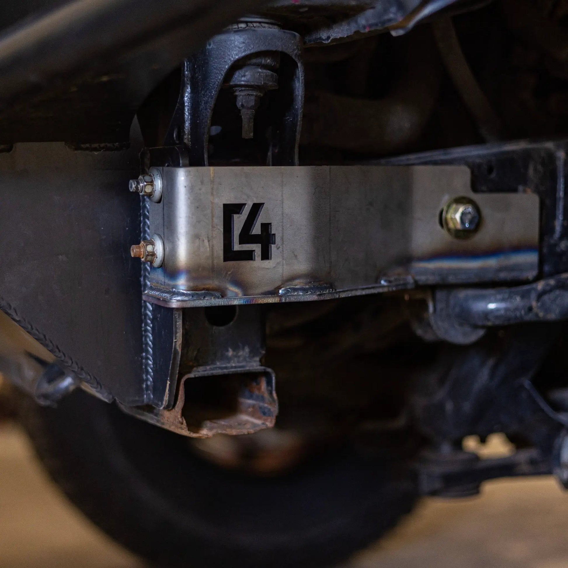 C4 Fabrication Tacoma Front Bumper Frame Support Brackets / 2nd & 3rd Gen / 2005-2024 by C4 Fabrication