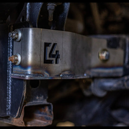 C4 Fabrication Tacoma Front Bumper Frame Support Brackets / 2nd & 3rd Gen / 2005-2024 by C4 Fabrication