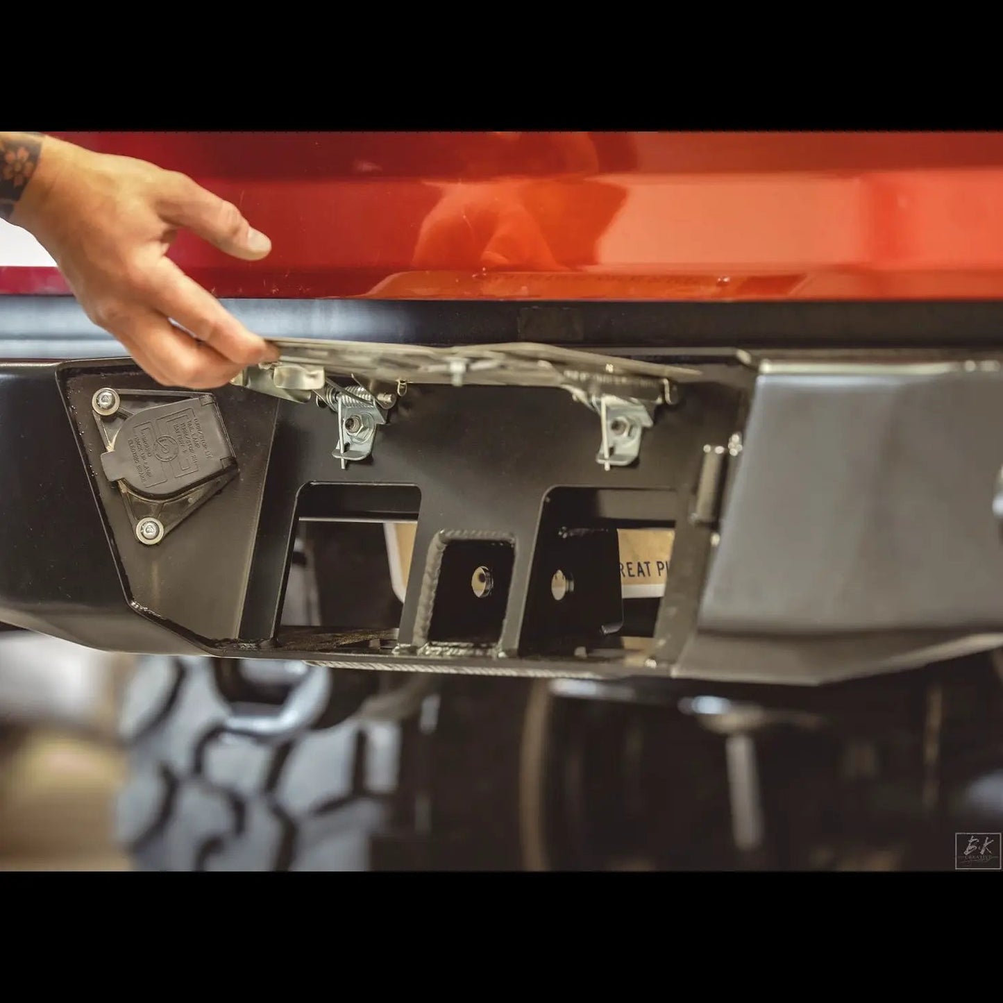 C4 Fabrication Tacoma Overland Rear Bumper / 2nd Gen / 2005-2015 by C4 Fabrication