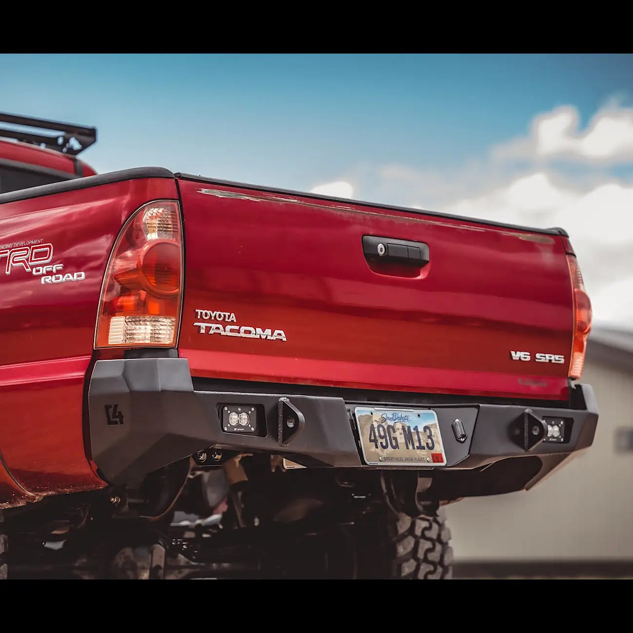 C4 Fabrication Tacoma Overland Rear Bumper / 2nd Gen / 2005-2015 by C4 Fabrication