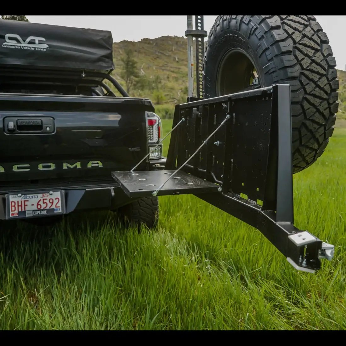 C4 Fabrication Tacoma Overland Series High Clearance Rear Bumper / 3rd Gen / 2016-2023 by C4 Fabrication