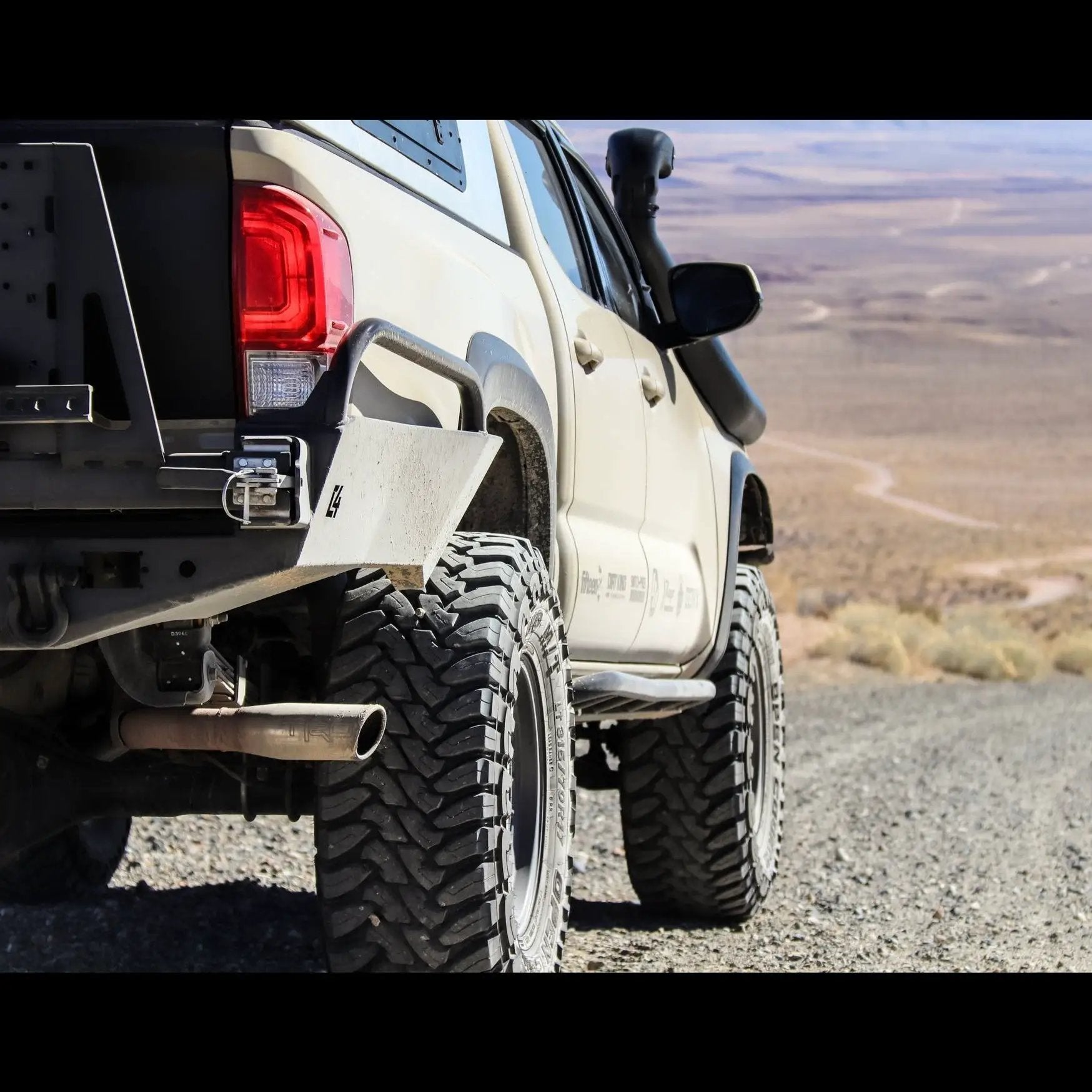 C4 Fabrication Tacoma Overland Series High Clearance Rear Bumper / 3rd Gen / 2016-2023 by C4 Fabrication