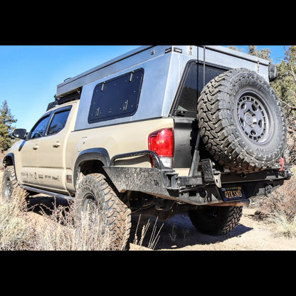 C4 Fabrication Tacoma Overland Series High Clearance Rear Bumper / 3rd Gen / 2016-2023 by C4 Fabrication