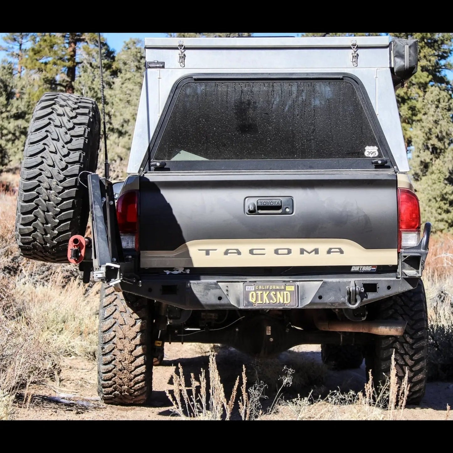 C4 Fabrication Tacoma Overland Series High Clearance Rear Bumper / 3rd Gen / 2016-2023 by C4 Fabrication
