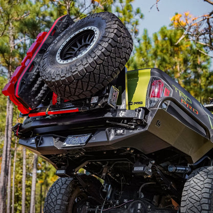 C4 Fabrication Tacoma Overland Series High Clearance Rear Bumper / 3rd Gen / 2016-2023 by C4 Fabrication
