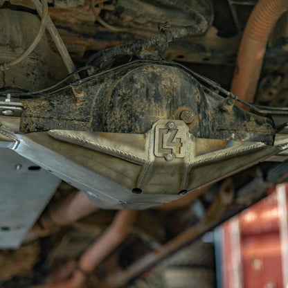 C4 Fabrication Tacoma Rear Differential Skid Plate / 2nd Gen / 2005-2015 by C4 Fabrication