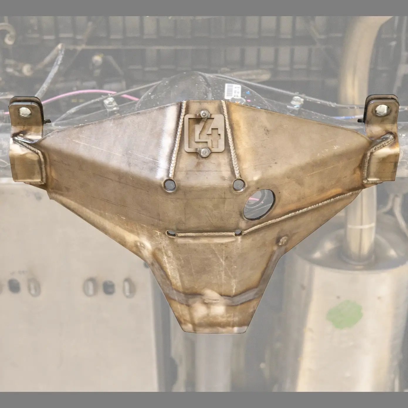C4 Fabrication Tacoma Rear Differential Skid Plate / 3rd Gen / 2016-2023 by C4 Fabrication