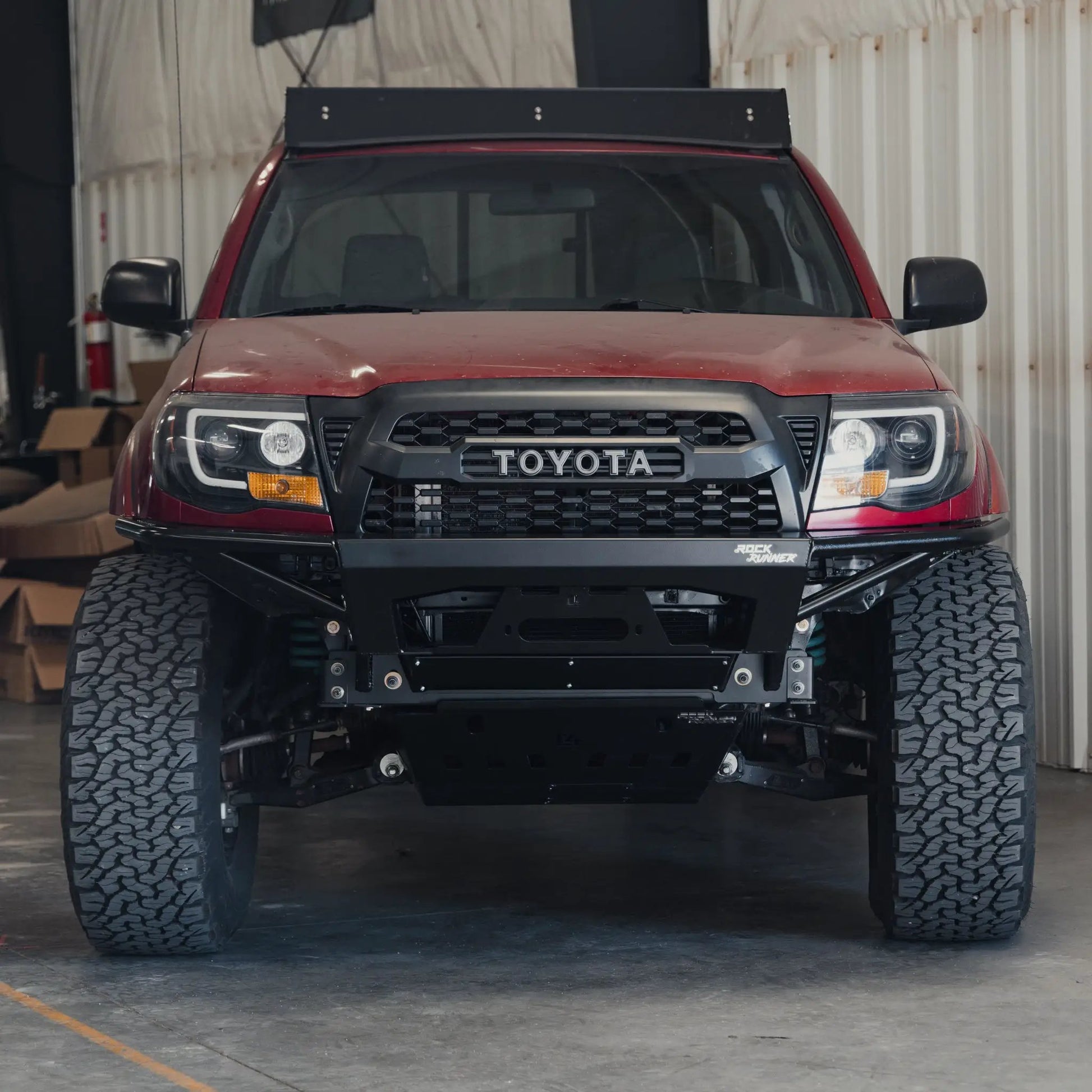 C4 Fabrication Tacoma Rock Runner Front Skid Plate w/Cross Member Delete/ 2nd Gen / 2005-2015 by C4 Fabrication