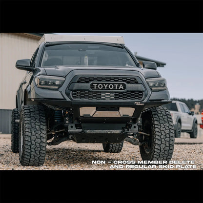 C4 Fabrication Tacoma Rock Runner Front Skid Plate w/Cross Member Delete/ 3rd Gen / 2016-2023 by C4 Fabrication
