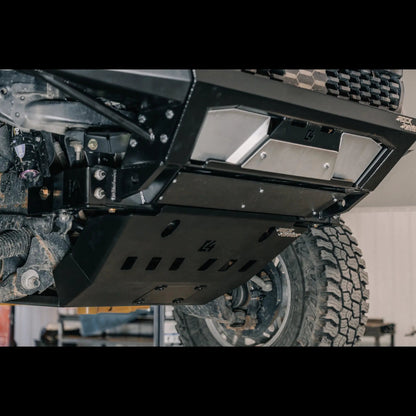 C4 Fabrication Tacoma Rock Runner Front Skid Plate w/Cross Member Delete/ 3rd Gen / 2016-2023 by C4 Fabrication