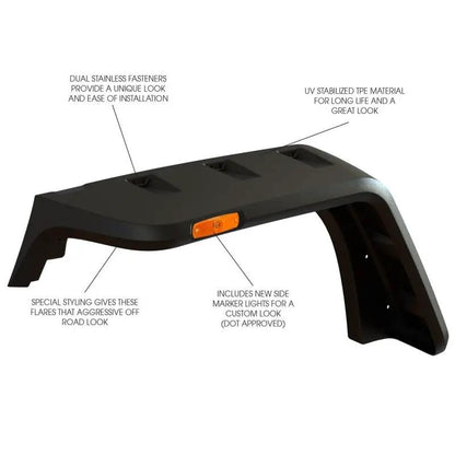 Rugged Ridge RUG Fender Flare Kits by Rugged Ridge