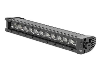 Rough Country 12 Inch Black Series LED Light Bar | Single Row | Cool White DRL by Rough Country