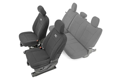 Rough Country Seat Covers | Front Bucket Seats | Ford F-150/Lightning/F-250/F-350 (15-25) by Rough Country