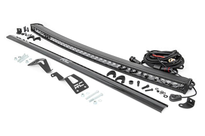 Rough Country LED Light Kit | Front Mount | 40" Black Single Row | Can-Am Commander Max 1000 by Rough Country