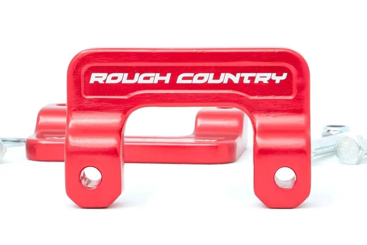Rough Country 2 Inch Leveling Kit | Aluminum | Red | Chevy/GMC 1500 Truck (07-18) SUV (07-20) by Rough Country