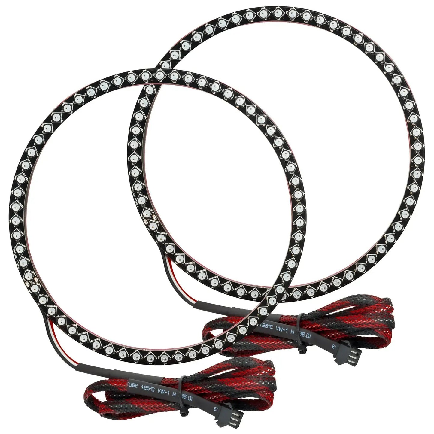 Oracle Lighting This headlight halo kit uses a simple plug and play wiring design. Once set up control, the user controls lights via a free smart phone app. by Oracle Lighting