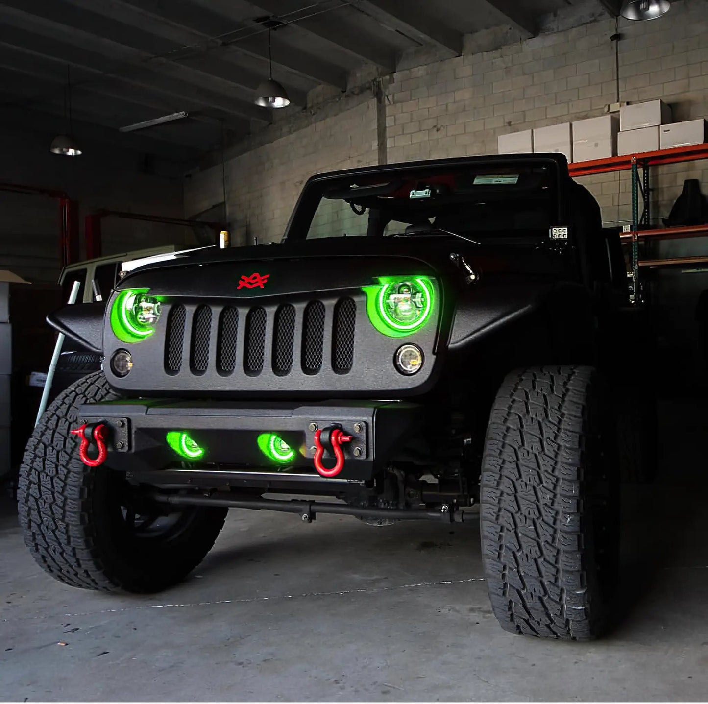 Oracle Lighting This headlight halo kit uses a simple plug and play wiring design. Once set up control, the user controls lights via a free smart phone app. by Oracle Lighting