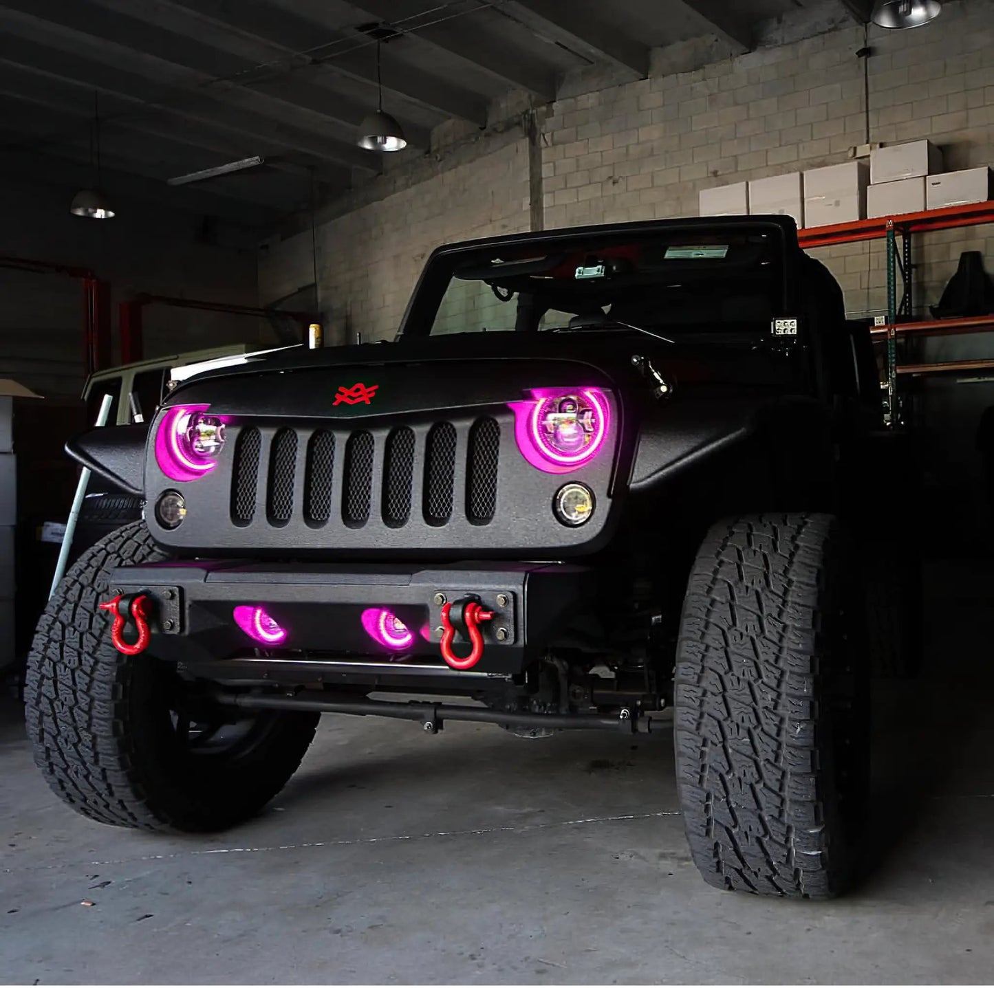Oracle Lighting This headlight halo kit uses a simple plug and play wiring design. Once set up control, the user controls lights via a free smart phone app. by Oracle Lighting