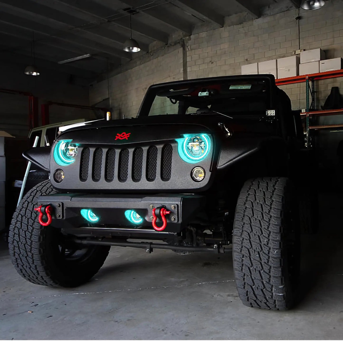 Oracle Lighting This headlight halo kit uses a simple plug and play wiring design. Once set up control, the user controls lights via a free smart phone app. by Oracle Lighting