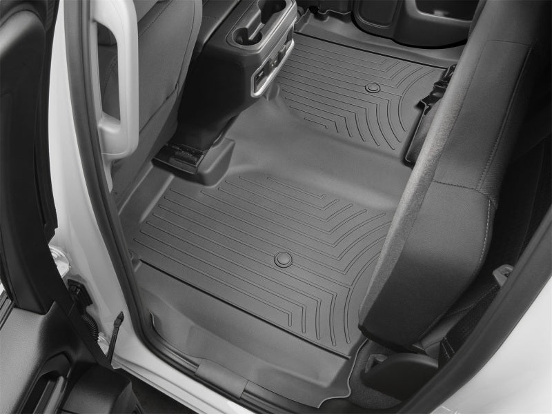 WeatherTech WT FloorLiner - Rear - Blk by WeatherTech