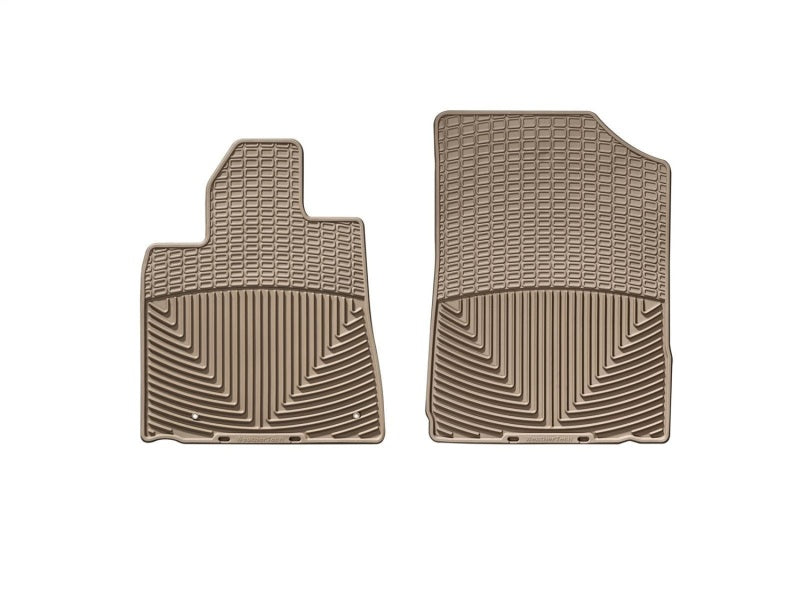 WeatherTech WT Rubber Mats - Front - Tan by WeatherTech