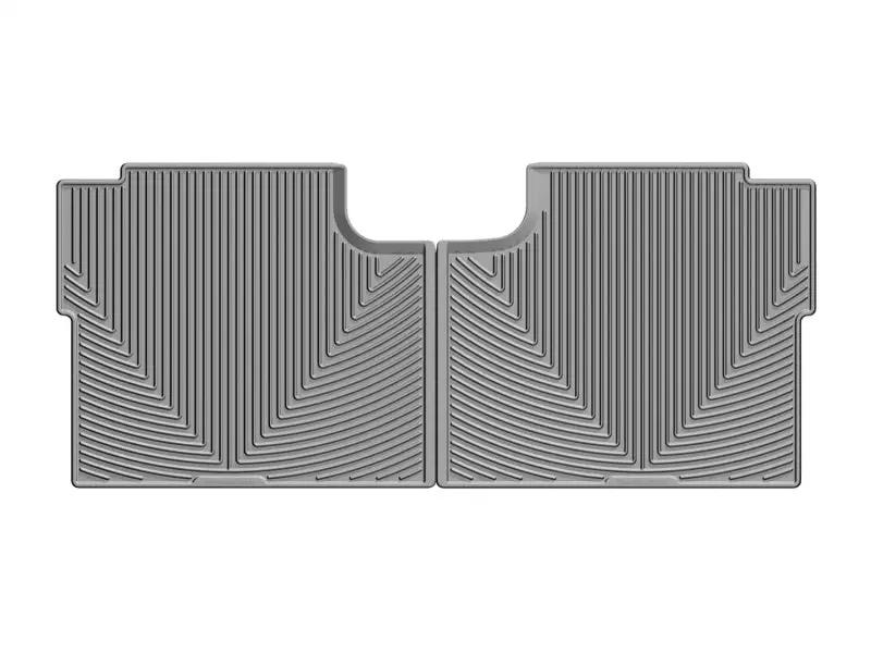 WeatherTech WT Rubber Mats - Rear - Grey by WeatherTech