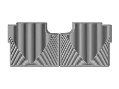 WeatherTech WT Rubber Mats - Rear - Grey by WeatherTech