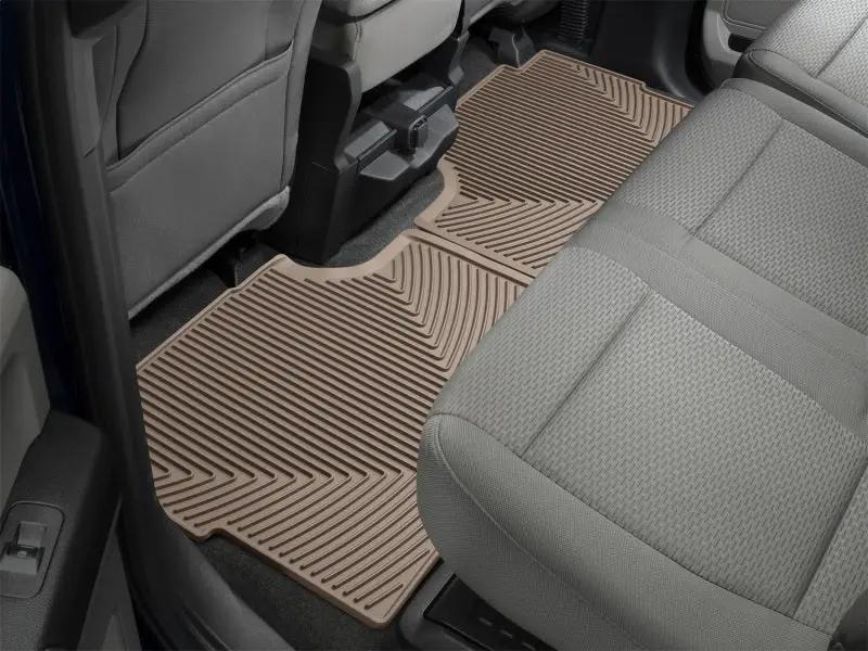 WeatherTech WT Rubber Mats - Rear - Tan by WeatherTech