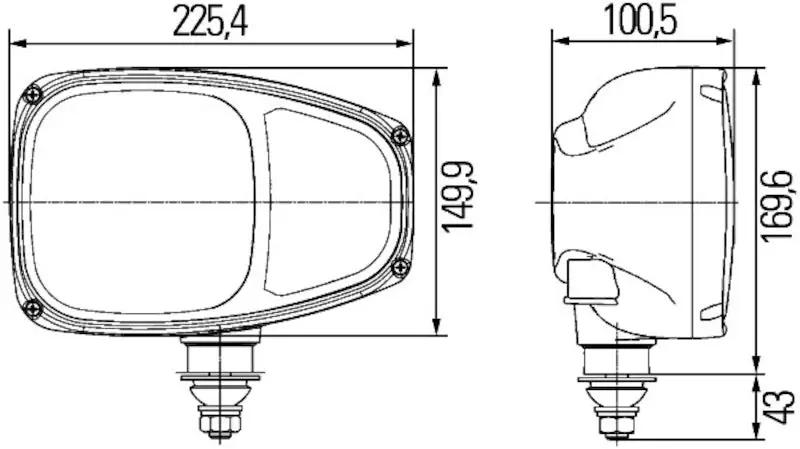 HELLA Vision Plus Head Lamp by Hella