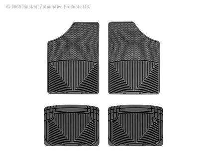WeatherTech WT Rubber Mats - Rear - Blk by WeatherTech