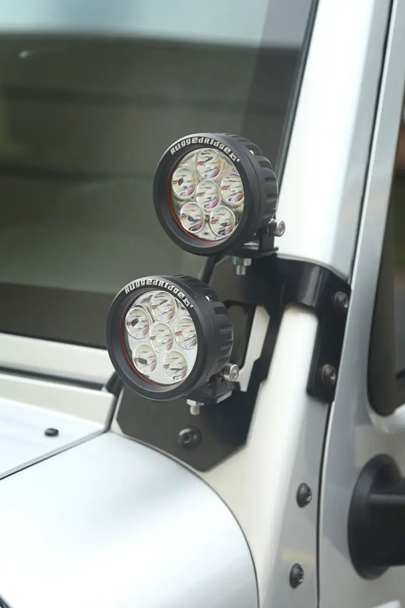 Rugged Ridge RUG Light Mounts by Rugged Ridge
