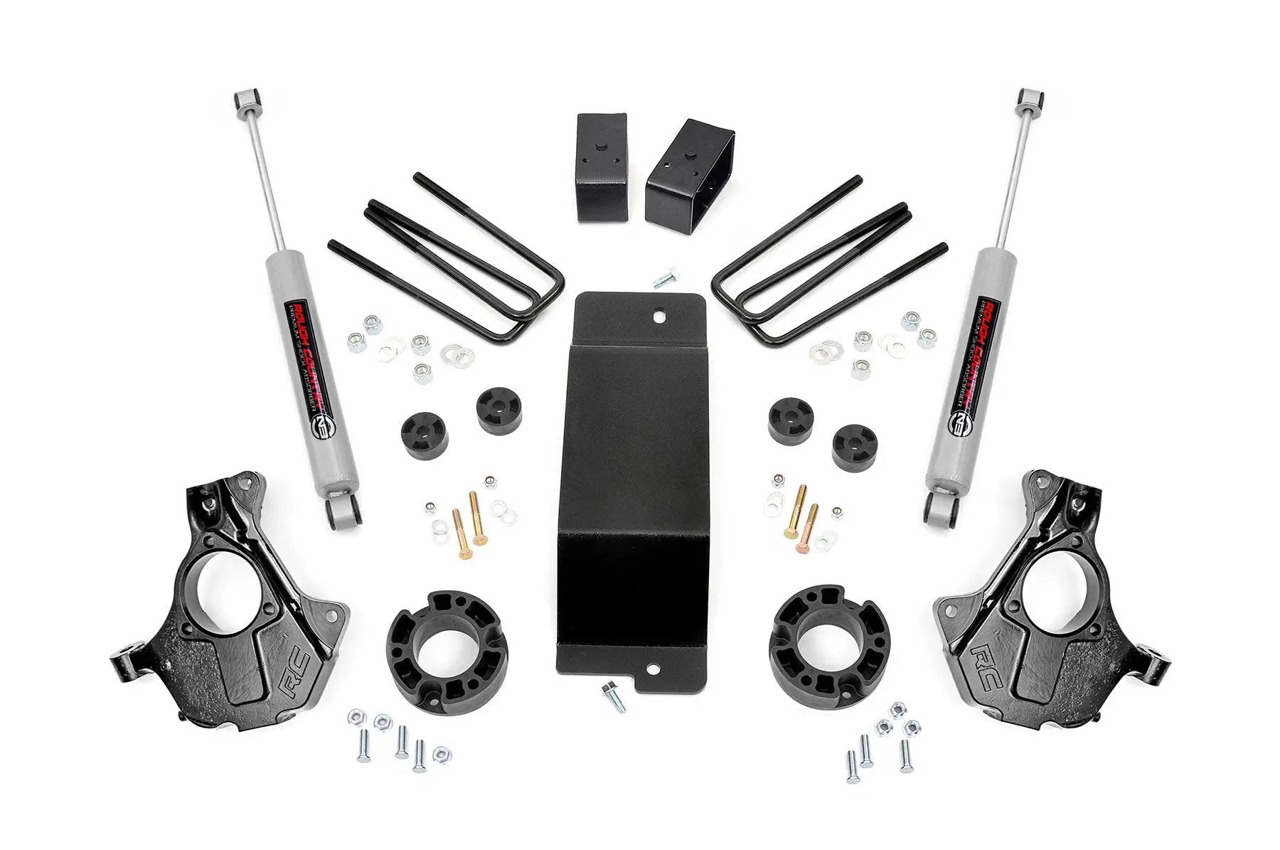 Rough Country 3.5 Inch Lift Kit | Cast Steel LCA | Chevy/GMC 1500 (14-18 & Classic) by Rough Country