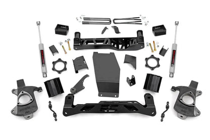 Rough Country 5 Inch Lift Kit | Alum/Stamp Steel | Chevy/GMC 1500 (14-18 & Classic) by Rough Country
