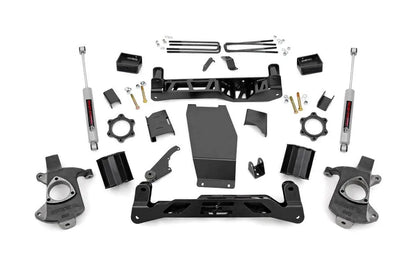 Rough Country 5 Inch Lift Kit | Cast Steel | Chevy/GMC 1500 4WD (14-18 & Classic) by Rough Country