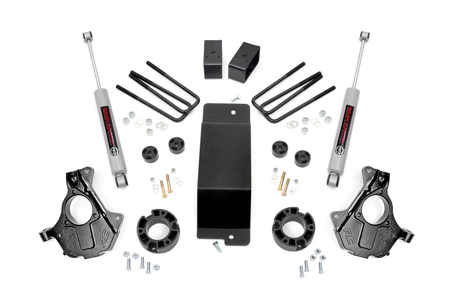 Rough Country 3.5 Inch Lift Kit | Alum/Stamp Steel LCA | Chevy/GMC 1500 (14-18 & Classic) by Rough Country
