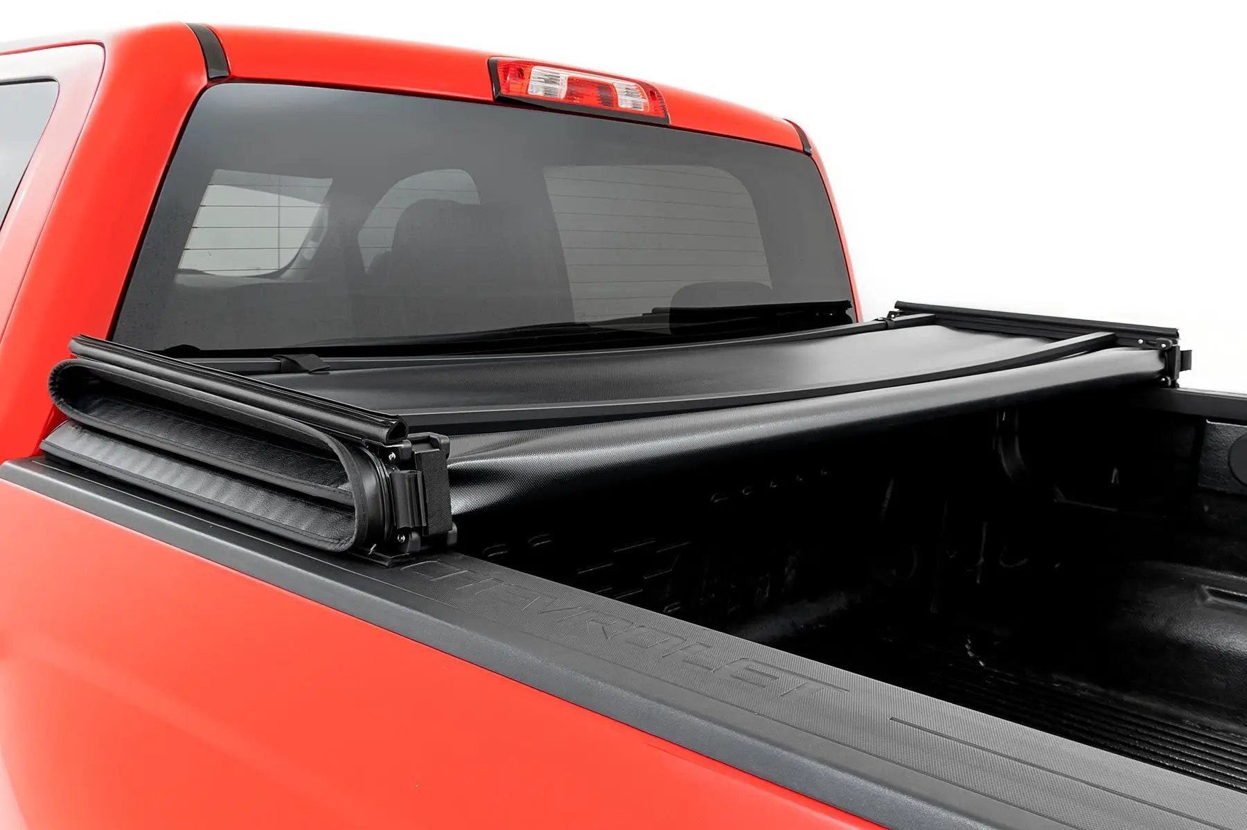 Rough Country Soft Tri-Fold Bed Cover | 5'9" Bed | Chevy/GMC 1500 (14-18 & Classic) by Rough Country