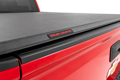 Rough Country Soft Tri-Fold Bed Cover | 5'9" Bed | Chevy/GMC 1500 (14-18 & Classic) by Rough Country