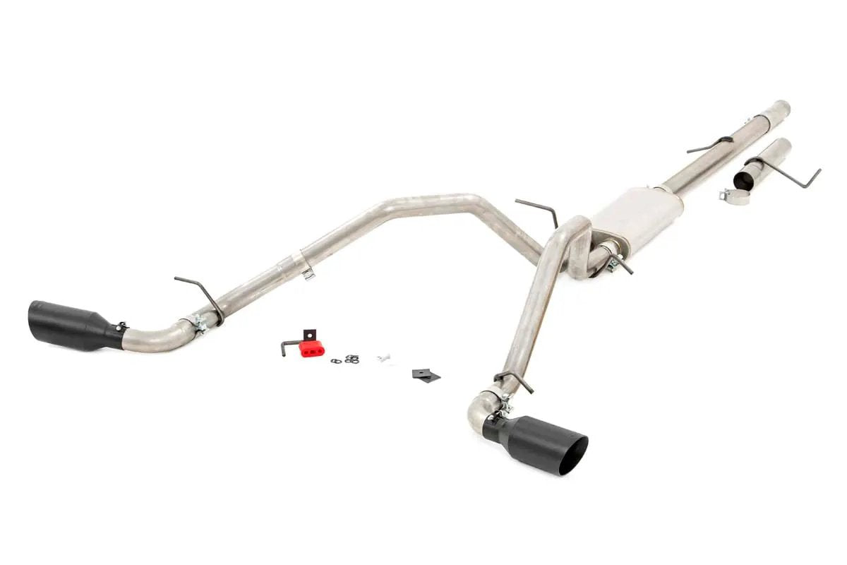 Rough Country Performance Cat-Back Exhaust | Stainless | 4.8L/5.3L | Chevy/GMC 1500 (09-13) by Rough Country