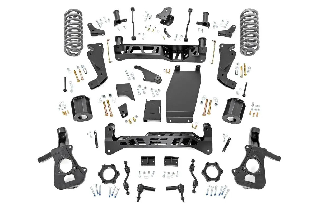 Rough Country 6 Inch Lift Kit | Mag-ride Auto-Lev | Chevy/GMC SUV 1500 4WD (2015-2020) by Rough Country