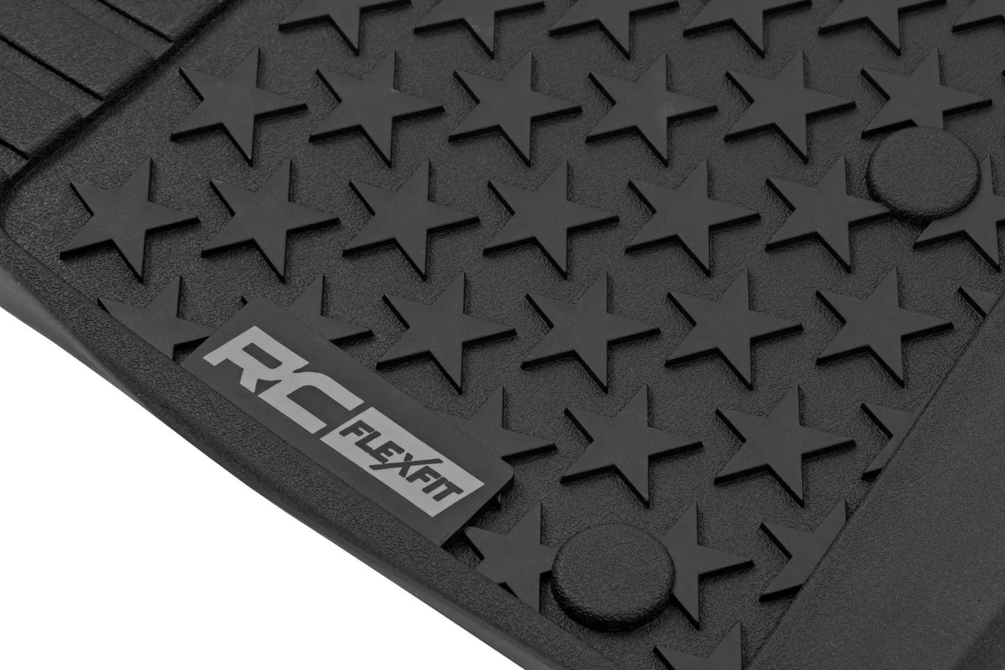 Rough Country Floor Mats | FR & RR | 4 Door | Jeep Wrangler Unlimited 4WD (2014-2018) by Rough Country