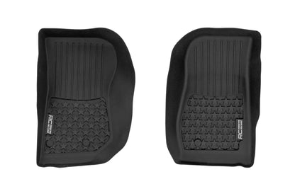Rough Country Floor Mats | FR | 2 Door | Jeep Wrangler JK 4WD (2014-2018) by Rough Country