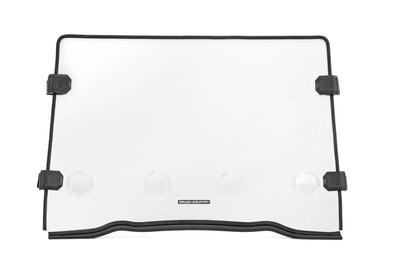 Rough Country Full Windshield | Vented | Scratch Resistant | Polaris RZR XP 1000 by Rough Country