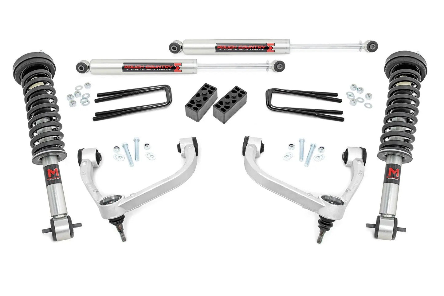 Rough Country 3 Inch Lift Kit | M1 Struts | Ford F-150 4WD (2014-2020) by Rough Country