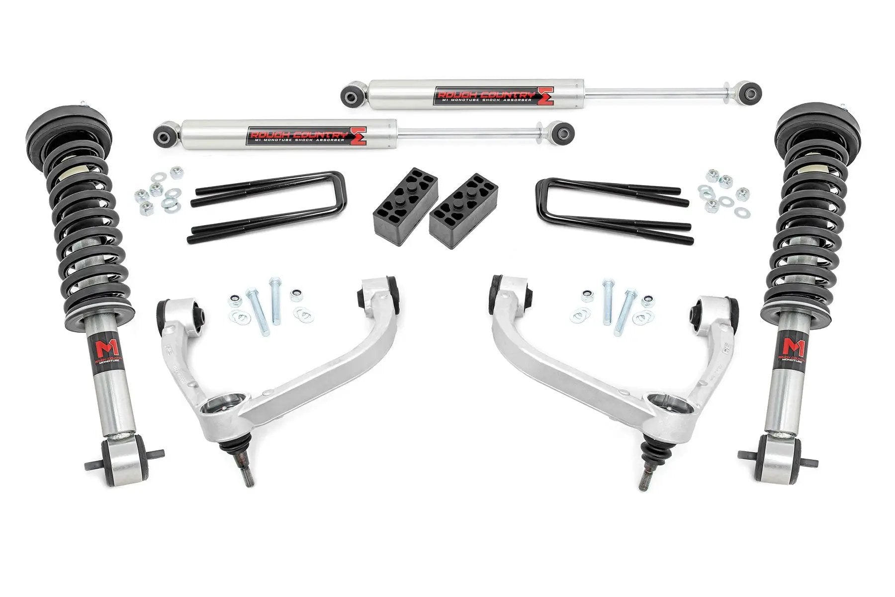 Rough Country 3 Inch Lift Kit | M1 Struts | Ford F-150 4WD (2014-2020) by Rough Country