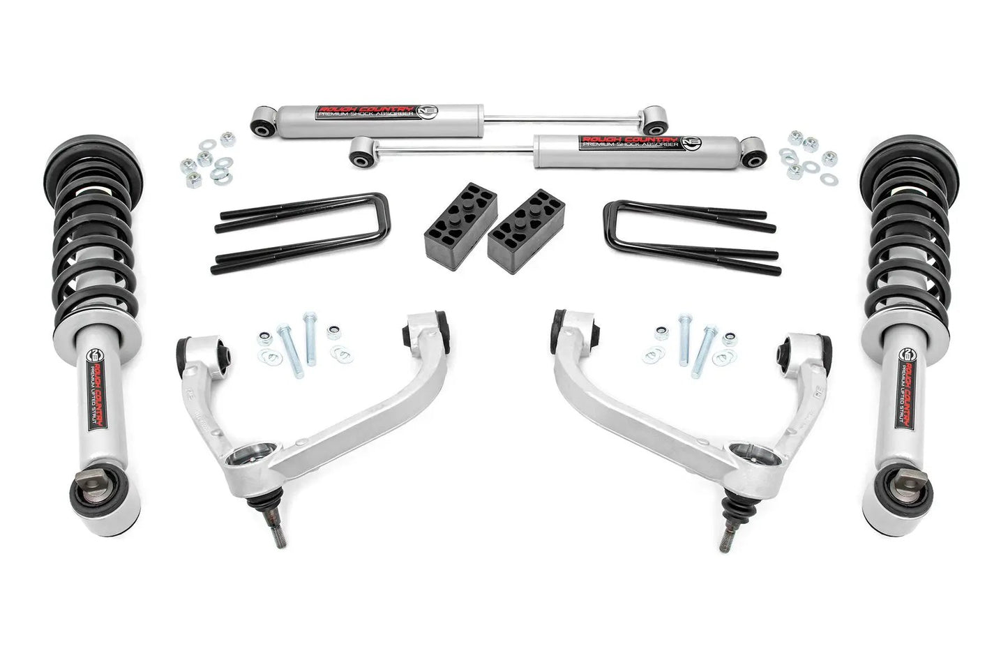 Rough Country 3 Inch Lift Kit | N3 Struts | Ford F-150 4WD (2014-2020) by Rough Country