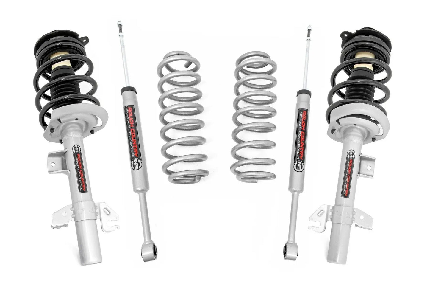 Rough Country 2 Inch Lift Strut Kit | Jeep Cherokee KL 4WD (2014-2023) by Rough Country