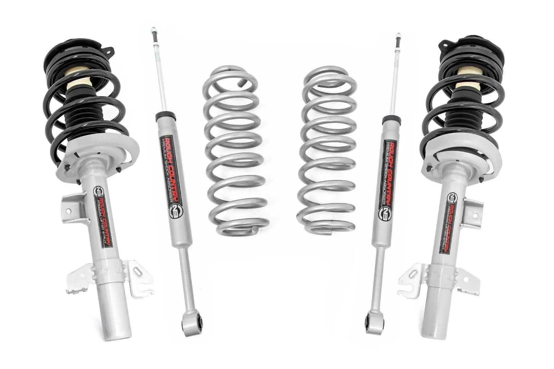 Rough Country 2 Inch Lift Strut Kit | Jeep Cherokee KL 4WD (2014-2023) by Rough Country