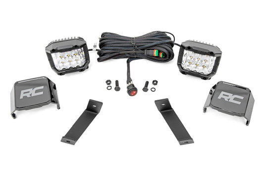 Kit de luces LED | Montaje en zanja | OSRAM de 3" | Ancho | Jeep Cherokee KL (14-21)