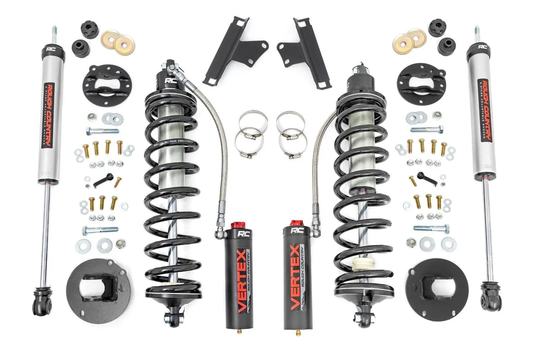 Rough Country 4.5-6 Inch Coilover Conversion Upgrade Kit | Vertex/V2 | Ram 2500 4WD (14-26) by Rough Country